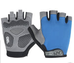 Cycling Shock Absorbing Anti-Slip Gloves Fitness Weight Lifting Training Half-finger Gloves, M, L, XL