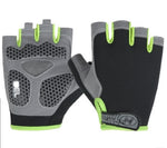 Cycling Shock Absorbing Anti-Slip Gloves Fitness Weight Lifting Training Half-finger Gloves, M, L, XL
