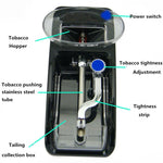 Electric Easy Automatic Cigarette Rolling Machine Tobacco Injector Maker Roller, 8mm, US Plug, EU Plug