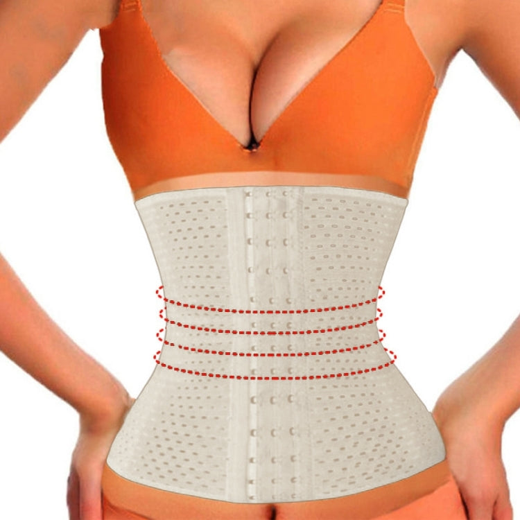 3 PCS 13-Buckle Belly Belt Hollowing Out Strong Waist Shaping Shaping Stomach Girdle Ladies Postpartum Corset Belt, M, XL, XXXXL