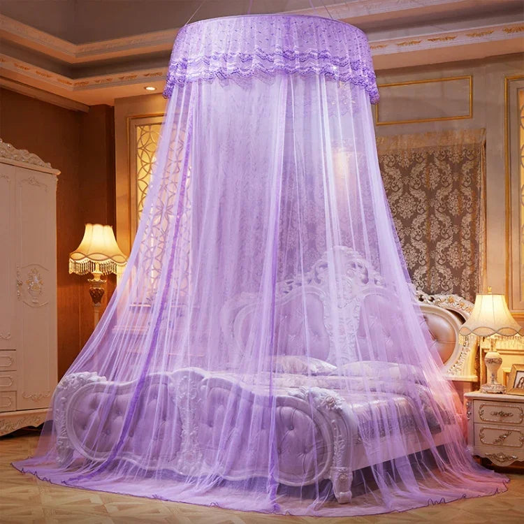 Dome Suspended Floor Mosquito Net, 1 Meter in Diameter