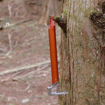 Lightweight Camping Hammer Tent Stake Mallet with Aluminum Alloy Handle & Stainless Steel Head