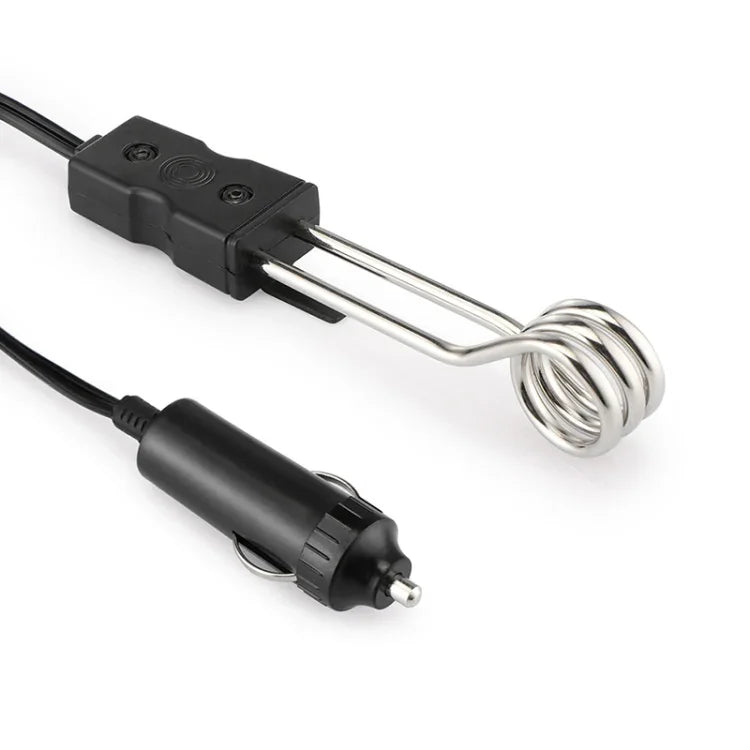 Portable 12V/24V Electric Car Boiled Immersion Water Heater Traveling Camping Picnic, 12V, 24V