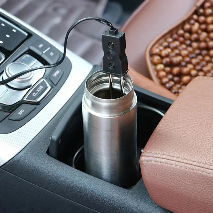 Portable 12V/24V Electric Car Boiled Immersion Water Heater Traveling Camping Picnic, 12V, 24V