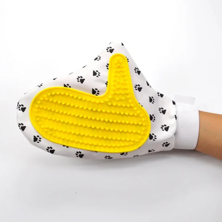 Pet Gloves Bath Brush Dog Massage Brush Pet Bath Grooming Supplies, Gloves Massage Brush