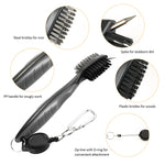 Golf Club Brush Ball Slot Cleaning Brush Cleaning Set, ZY-0021  Brush Blue, ZY-0021 Brush Black