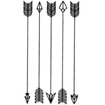 10 PCS Classic Black  Waterproof Temporary Tattoo Sticker