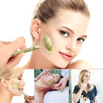 Double Jade Facial MassageRoller Stick