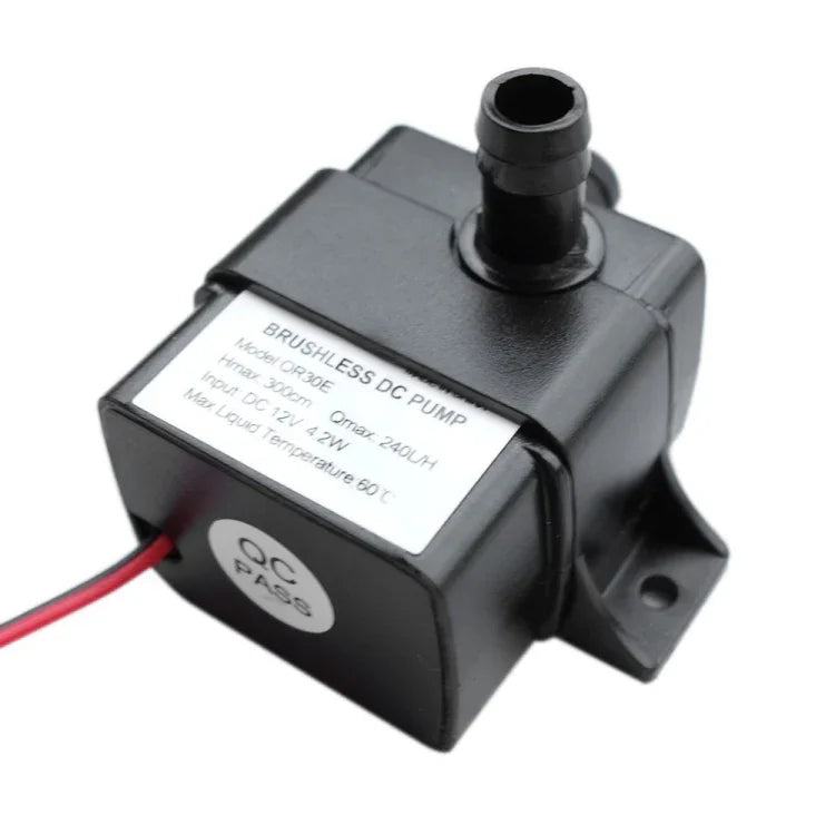 240L/H Ultra-quiet Flow Rate Waterproof Brushless Pump Mini Submersible Water Pump, Mini Submersible Water Pump