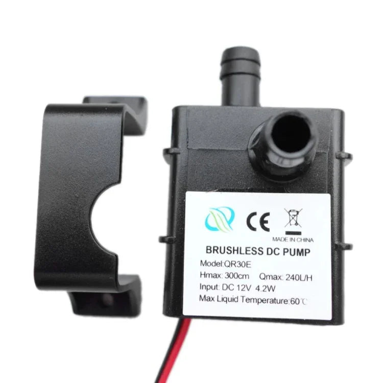 240L/H Ultra-quiet Flow Rate Waterproof Brushless Pump Mini Submersible Water Pump, Mini Submersible Water Pump