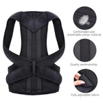 Back Posture Corrector Shoulder Lumbar Brace Spine Support Belt Adjustable Adult Corset Posture Correction Belt Body Health Care
