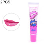 2 PCS Easy Peel Off  Long Lasting Lip Gloss Waterproof Matte  Lipstick Women Cosmetic, watermelon red, Lovely peach, Sexy red, Rose Pink, Cherry red, Sweet orange