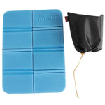 XPE Folder Camping Mat Folding Portable Small Cushion Moisture-Proof Waterproof Prevent Dirty Picnic Mat  Beach Pad, 38.5x27.5cm Blue, 38.5x27.5cm Fruit Green, 38.5x27.5cm Orange