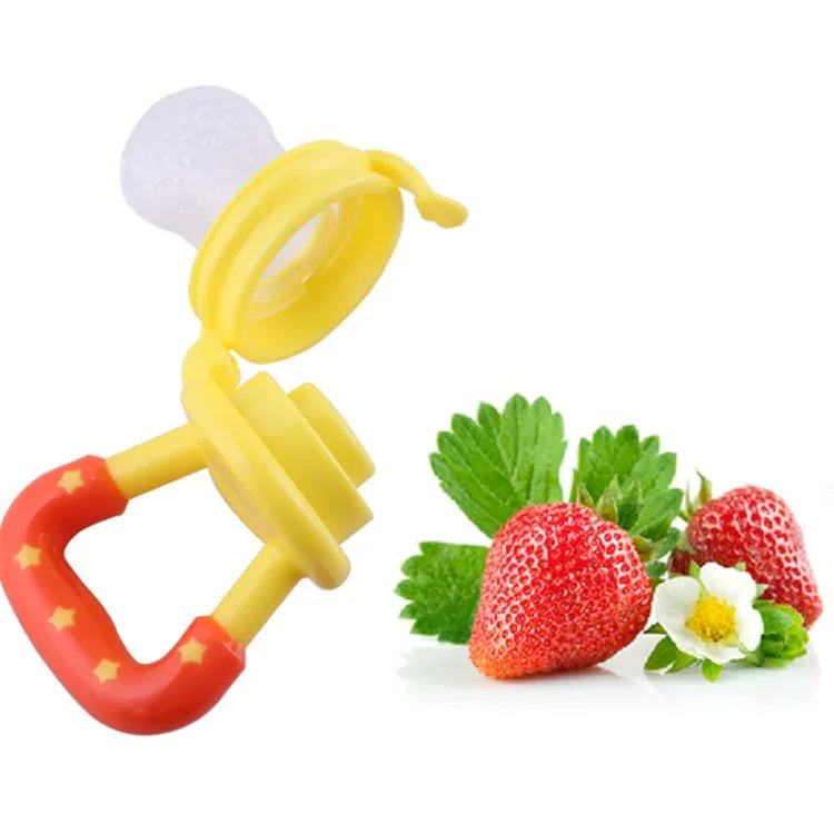 3 PCS Portable Baby Infant Food Nipple Feeder Silicone Pacifier Silicone Baby Soother, Random Color, Baby Soother, Size:M, Baby Soother, Size:L