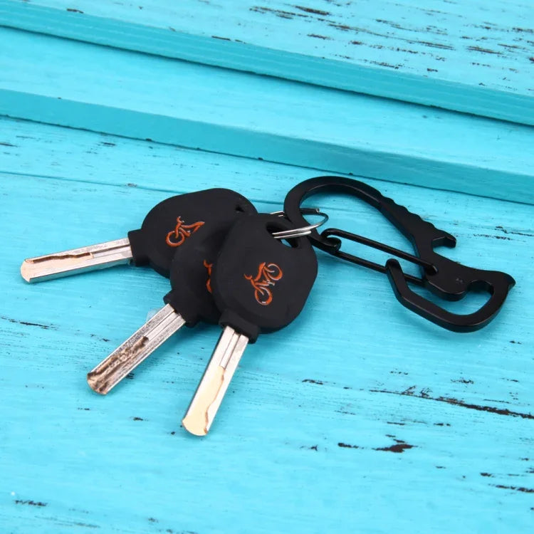 Outdoor Tools Carabiner  Hex Driver Bottle Opener Keychain Ring Climbing Accessories