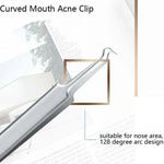 5pcs /Set Acne Needle Stainless Steel Acne Clamp Squeeze Acne Blackhead Tool, 5 in 1