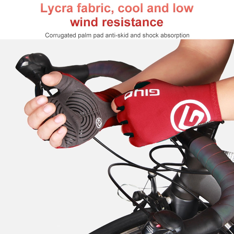 GIYO Outdoor Half-Finger Gloves Mountain Road Bike Cycling Gloves, S, M, L, XL, XXL