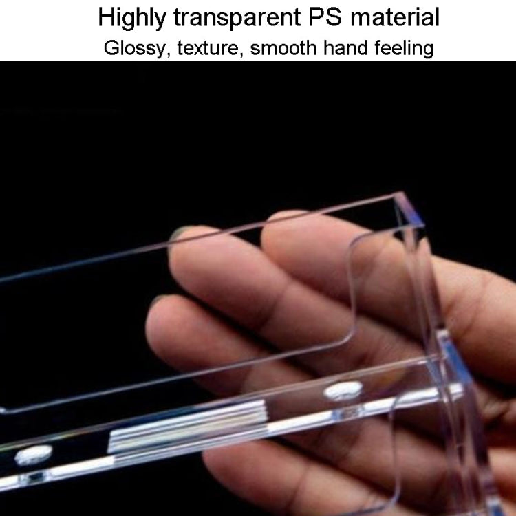 Acrylic Transparent Name Card Holder Desktop Showcase, Card Holder