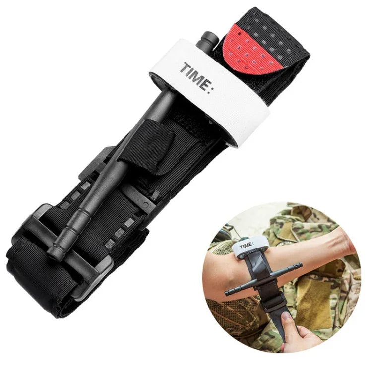 Outdoor Portable One-handed Spinning Emergency Buckle Artery Tourniquet, Artery Tourniquet