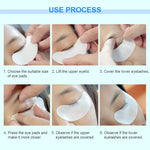 Paper Patches Eyelash Under Eye Pads Lash Eyelash Extension Paper Patches Eye Tips Sticker Wraps Make Up Tools