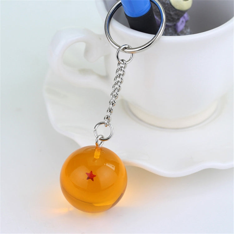 Anime Dragon Ball 7 Stars Balls 2.7cm PVC Figures Toys Keychain, 1 star, 2 star, 3 star, 4 star, 5 star, 6 star, 7 star