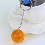 Anime Dragon Ball 7 Stars Balls 2.7cm PVC Figures Toys Keychain, 1 star, 2 star, 3 star, 4 star, 5 star, 6 star, 7 star