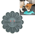 Pet Cats and Dogs Silicone Slow Food Mat Anti-choke Bowl, Fish Type, Claw Type, Flower Type