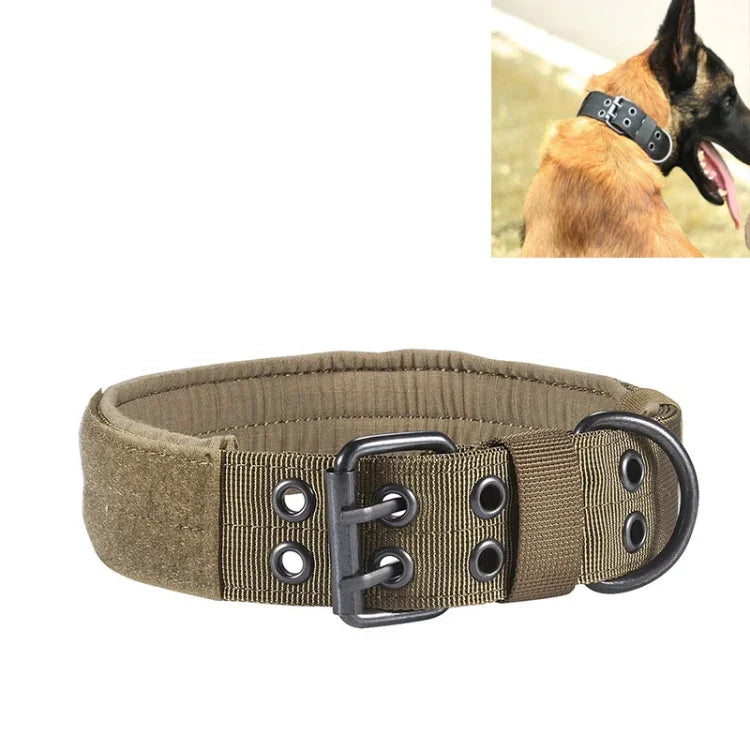 Multifunctional Adjustable Dog Leash Pet Outdoor Training Wear-Resistant Pull-Resistant Collar, M, L, XL