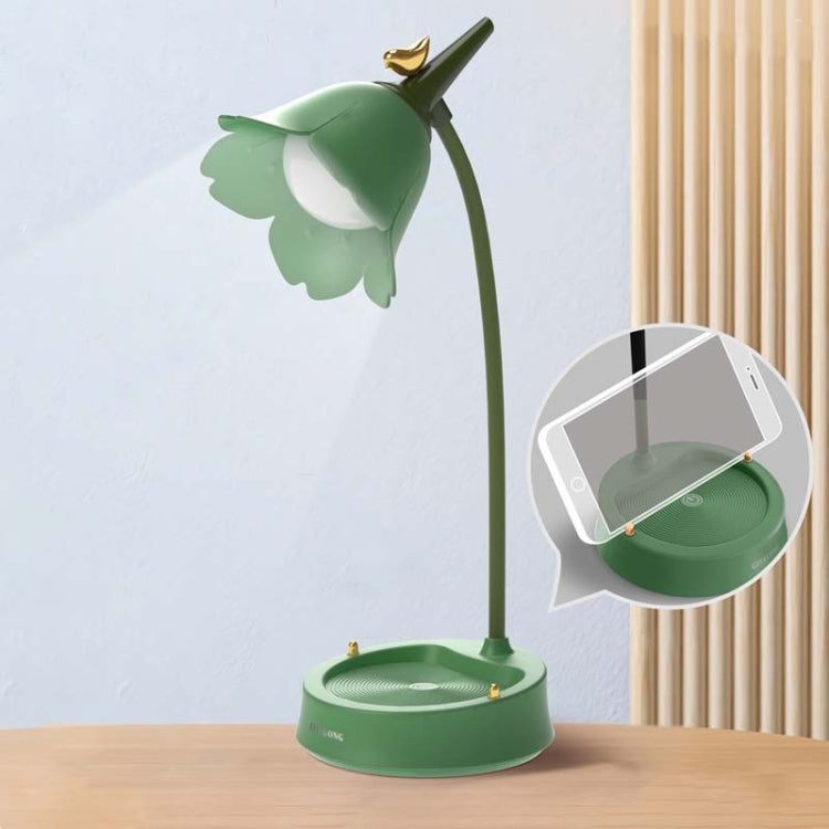 GIVELONG Forest Bird LED Touch Usb Table Lamp With Mobile Phone Holder Bedroom Bedside Night Light, GL361-1 Red, GL361-2 Yellow, GL361-3 Blue, GL361-4 Green, GL362-1 Pink, GL362-2 Yellow, GL362-3 Blue, GL362-4 Green, GL363-1 Red, GL363-2 Yellow        ...