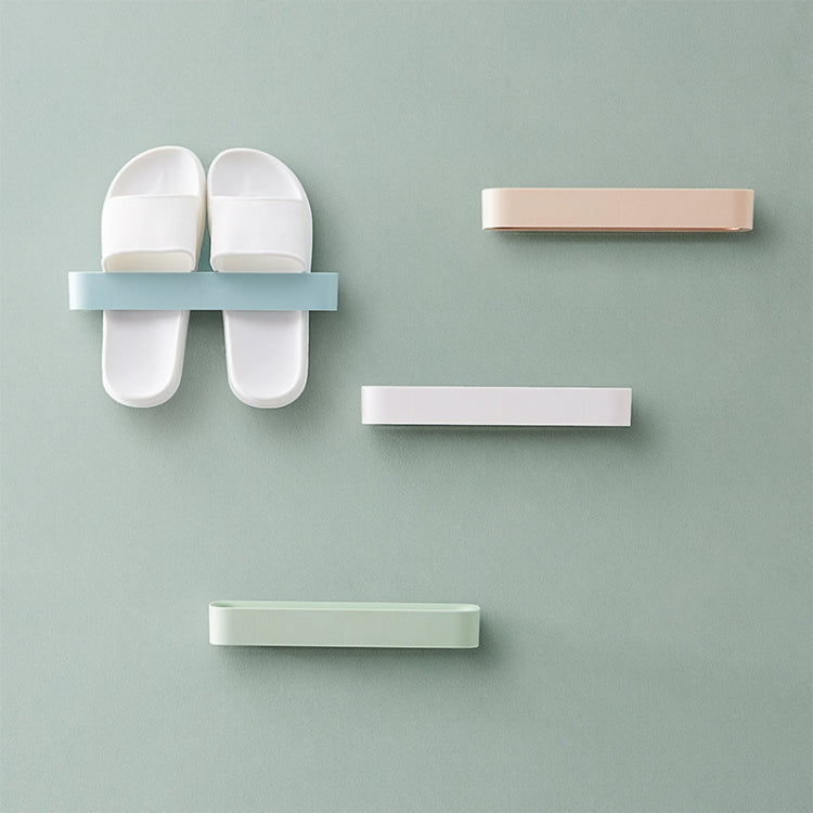 Seamless Paste Storage Rack Wall Paste Shoe Rack Bathroom Wall-Mounted Slippers Shelf Household Color Random Delivery, Color Random Delivery