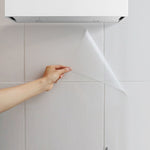 Kitchen Tile Oil-Proof Wallpaper Stovetop Waterproof Transparent Wallpaper, Transparent Wallpaper