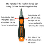 38 In 1 Labor-Saving Ratchet Multi-Purpose Screwdriver Set Household Hardware Tools Combination Screwdriver Toolbox, 38 In 1