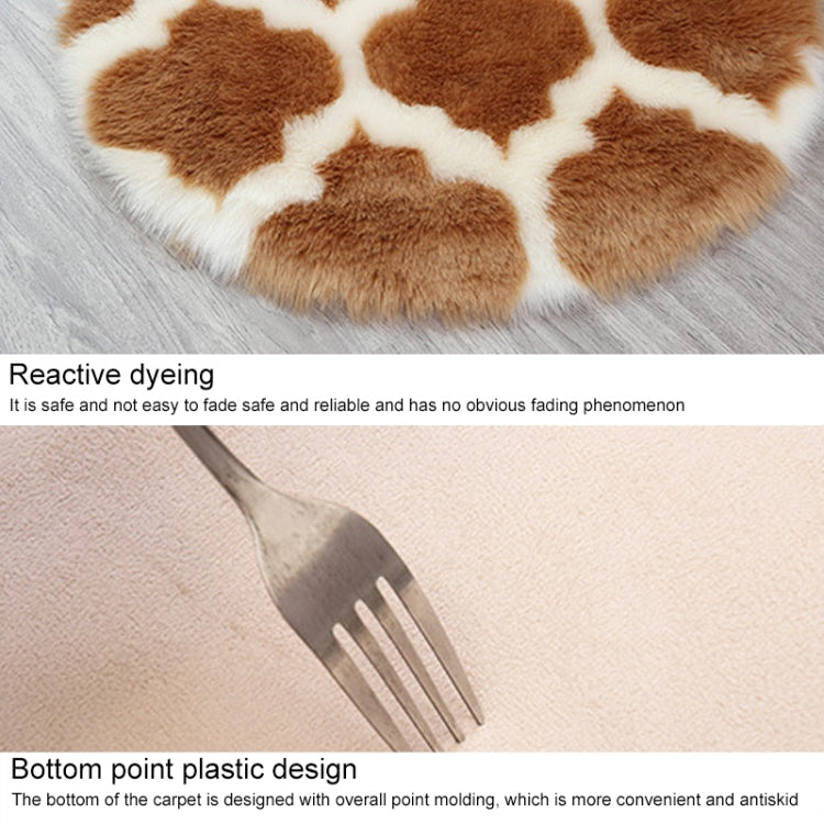 Imitation Fur Household Living Room Plush Carpet Yoga Floor Mat Decoration, 60cm, 80cm, 90cm, 100cm