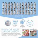 205 in 1 Cake Decorating Turntable Set Cake Decorating Mouth Baking Utensils, 205 PCS/Set
