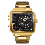 SKMEI 1392 Multi-Function Outdoor Sports Watch Business Double Display Waterproof Electronic Watch