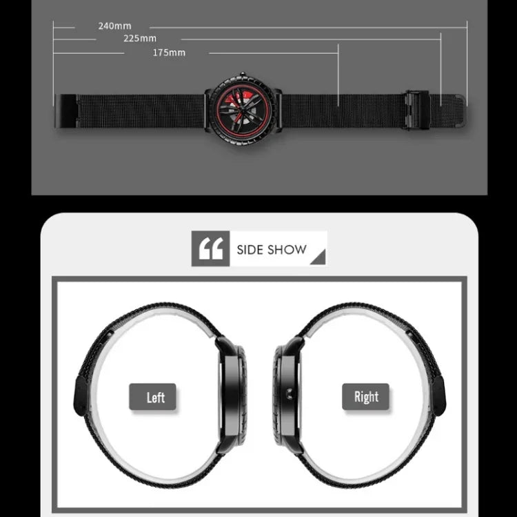 SKMEI 1634 Men Waterproof Watch Fashion Quartz Watch, Black Mesh Belt, White Mesh Belt, Black Steel Belt, White Steel Belt