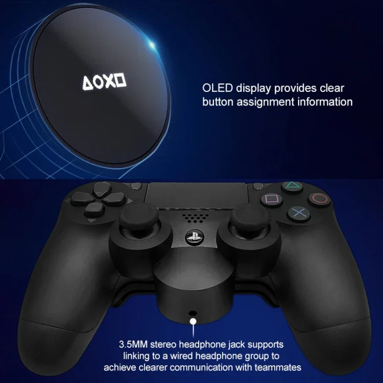 Heart For Game Controller Rear Side Key Connecting Plate Additional Buttons On The Back Connect The Rear Extension Unit For PS4, 2