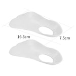Flat Foot Orthopedic Insole Arch Collapse Support Pad Adult And Child Foot Valgus Orthosis, L (White)