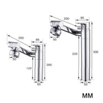 Universal Swivel Faucet Bathroom Hot & Cold Dual-Out Mode Faucet, Short HT-805065, High HT-805065-1, Short HT-99528, High HT-99528-1, Short HT-87590, High HT-87590-1, Short HT-90560, High HT-90560-1
