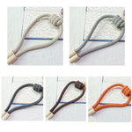 A016 Curtain Straps Free Perforation Free Installation Tassel Hanging Ball Magnet Curtain Buckle, Beige, Coffee, Light Grey, Dark Grey, Orange