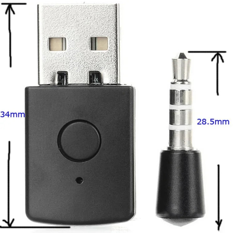 Bluetooth Controller Receiver Adapter USB 4.0 Game Controller Headset Receiver For PS5, For PS5