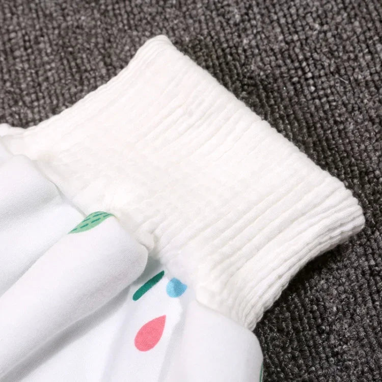 Baby Water-Proof And Leak-Proof Cloth Diapers Children Washable Cotton Cloth Bed-Wetting Skirt Pants, L