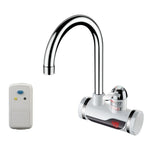Kitchen Instant Electric Hot Water Faucet Hot & Cold Water Heater EU Plug, Lamp Display Lower Water Inlet, Lamp Display Side Water Inlet, Lamp Display Leakage Protection Lower Water Inlet, Lamp Shows Leakage Protection Side Water Inlet                 ...
