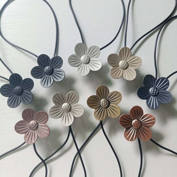 F025 Punch-Free Magnet Curtain Strap Curtain Buckle, Gray, Black, Red Copper, Silver, Nickel, Qinggu, Red Ancient, Golden
