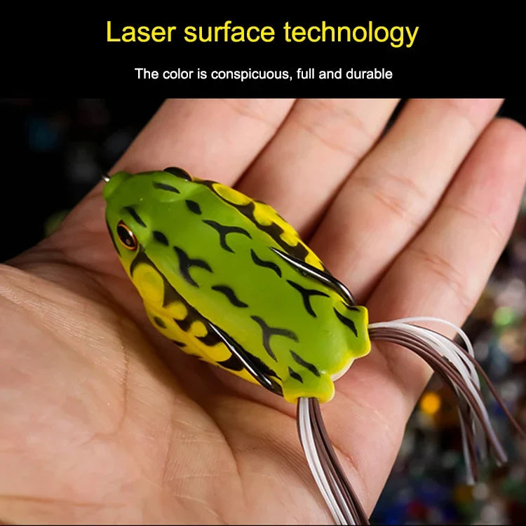Bionic Thunder Frog Lure Bait Simulation Fishing Bait, 5.0cm/9g