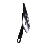 5-7 Inch Retro Motorcycle Windshield Universal Modified Windshield, Black, Smoky, Transparent