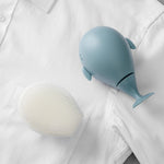 Little Whale Washing And Shoe Brushes Household Cleaning Brushes That Do Not Shed Hair Nor Damage Clothes, White, Blue, Beige