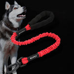 HCPET Dog Traction Rope Pet High-Elastic Explosion-Proof Elastic Rope, 75cm, 120cm