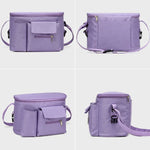Multifunctional Stroller Hanging Bag Stroller Baby Bottle Water Bottle Bag Storage bag, Purple, Light Grey, Green