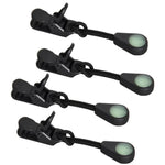 100pcs Mountaineering Camping Backpack Zipper Pull Outdoor Anti-Lost Eye-Catching Luminous Accessories Self-Luminous Drawstring